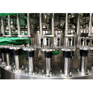 Buy cheap 330ML Glass Bottle Filling Machine Aerated Water Carbonated Water Bottling Plant from wholesalers