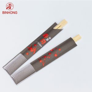 Buy cheap Disposable 21cm Bamboo Sushi Chopsticks With Paper Sleeve from wholesalers