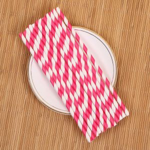 Buy cheap 2016 hot sale striped paper straws party straws from wholesalers