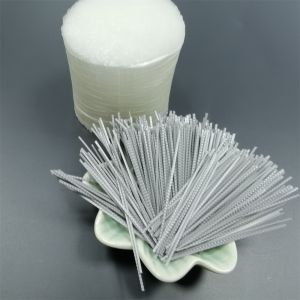 Buy cheap Synthetic Macro Polypropylene Concrete PP Fiber For Screed grey from wholesalers