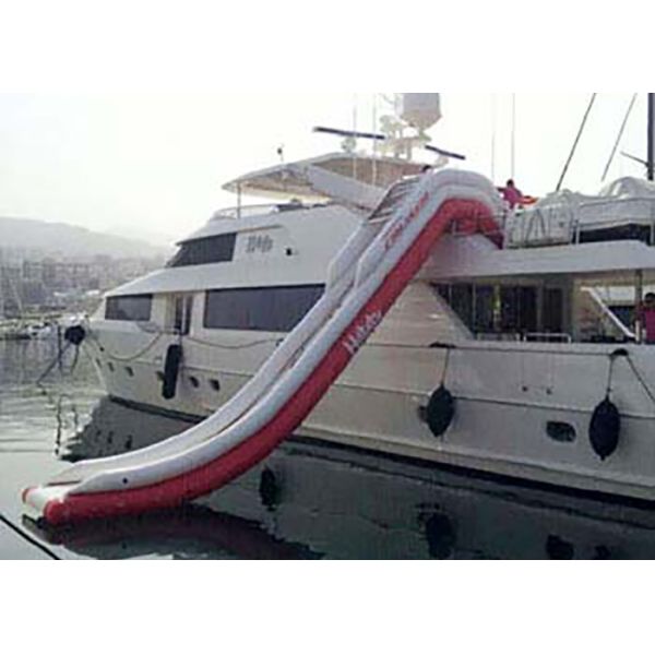 Quality Giant Inflatable Water Slide , Inflatable Water Amusement Equipment, Yacht Slide for sale