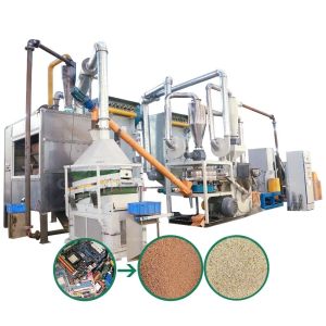 Buy cheap 75kW Power PCB Recycling Plant Circuit Board Air Flow Separating Line for Separating from wholesalers