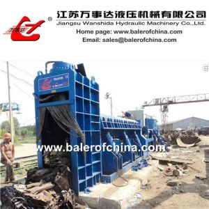 Buy cheap HMS baling machine heavy metal scrap shear baler from wholesalers