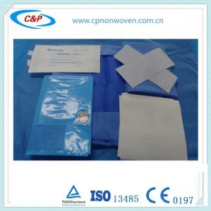 Buy cheap EO Sterile Disposable Surgical Laparotomy Drape Pack OEM/ODM Spunlace Nonwoven from wholesalers