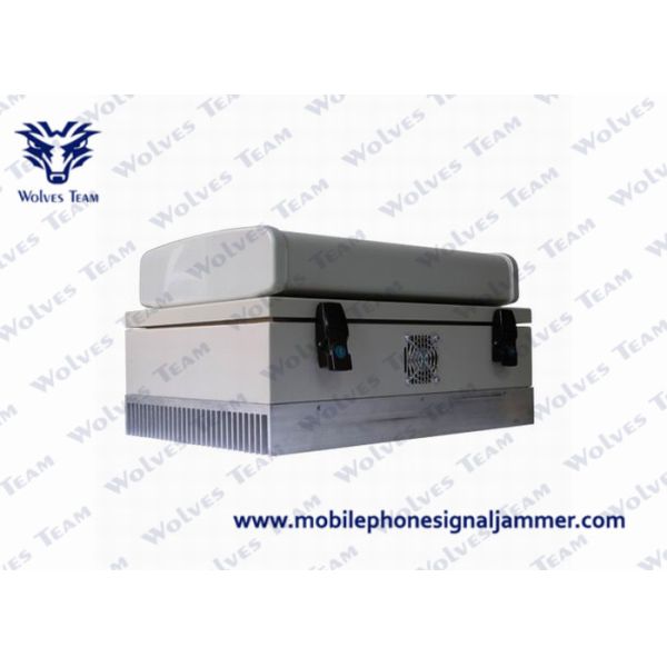 Buy cheap High Power 6 Frequency Prison Signal Blocker , Wi-Fi2.4G5.8G Drone Network Signal Jammer from wholesalers