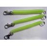 Buy cheap Custom Rose Color 2.5x12x120mm Plastic Spring Key Coil w/Trigger Hooks on Both Ends from wholesalers