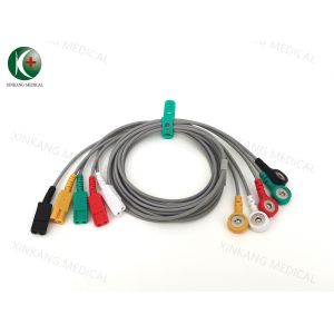 Buy cheap Compatible Spacelabs leadwire 5leads Snap IEC from wholesalers