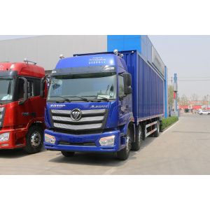 Buy cheap Shock-Absorbing Seats Foton Auman Van Truck Diesel 245HP 6 Cylinders 6X2 9.53m Air Conditioning from wholesalers