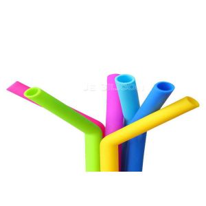 Buy cheap Collapsible Customized Silicone Bendy Straw Reusable Food Safety With Case from wholesalers
