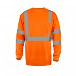 Buy cheap Fluorescent Orange Road Safety Products Safety Hi Vis Long Sleeve Shirts from wholesalers