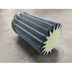 Buy cheap Stainless Steel Sheet End Caps Cartridge Filter Element with 4.5 Square Feet Filter Area and NSF/ANSI 42 Certification from wholesalers