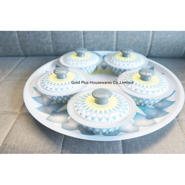 Buy cheap Indian hand washing bowl set with round tray best selling stainless steel modern round bowl set from manufacturer from wholesalers