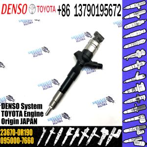 Buy cheap High Quality diesel fuel injector 095000-6970 095000-7660 common rail injector 23670-09190 23670-0R190 from wholesalers