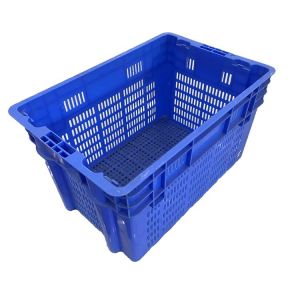 Buy cheap Reusable 60x40 Plastic Moving Crate Nestable For Warehouse 2Kg from wholesalers