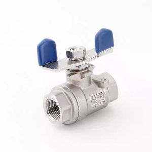 Buy cheap Manual Driving Mode Butterfly Handle 2PC Stainless Steel CF8/CF8m Floating Ball Valve from wholesalers
