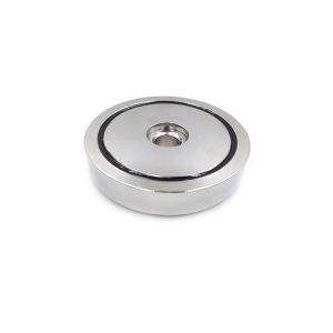 Buy cheap Disc Shape High Grade Neodymium Pot Magnets With Threaded Hole from wholesalers