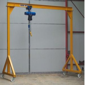 China A3 3.5 Ton Portable Gantry Crane For Warehouse Widely on sale