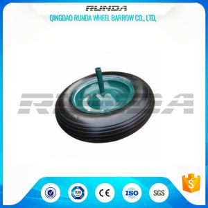 Buy cheap Square Pattern PU Foam Wheel 100-200KG Load , Hand Dolly Wheels 4.00-8 Solid product