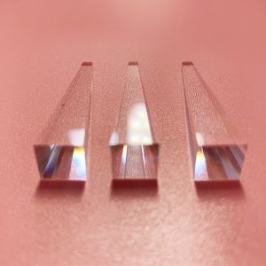 Buy cheap Optical Glass Guide UV LED Illumination Tapered Light Pipe Homogenizing Rods Light Guide Prism from wholesalers