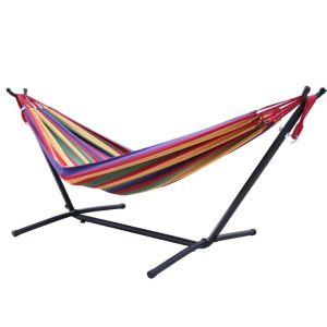 Buy cheap Double Hammock With Space Saving Steel Stand Easy Collapsible And Carrying Case from wholesalers