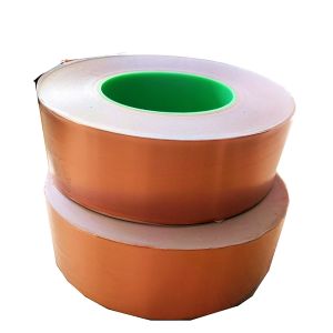 China 0.1mm Thickness 50mm Width Conductive Adhesive Copper Tape Single Sided on sale