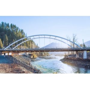 Buy cheap AISI Q355 Steel Arch Girder Bridge Continuous Plate Weather Resistant from wholesalers