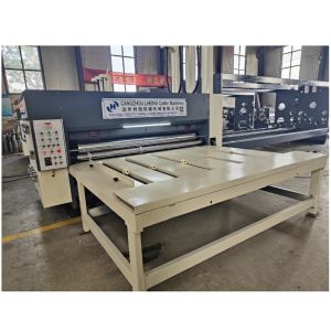 350 Max.slotting depth Semi Automatic Corrugated Box Making Machine with Chain