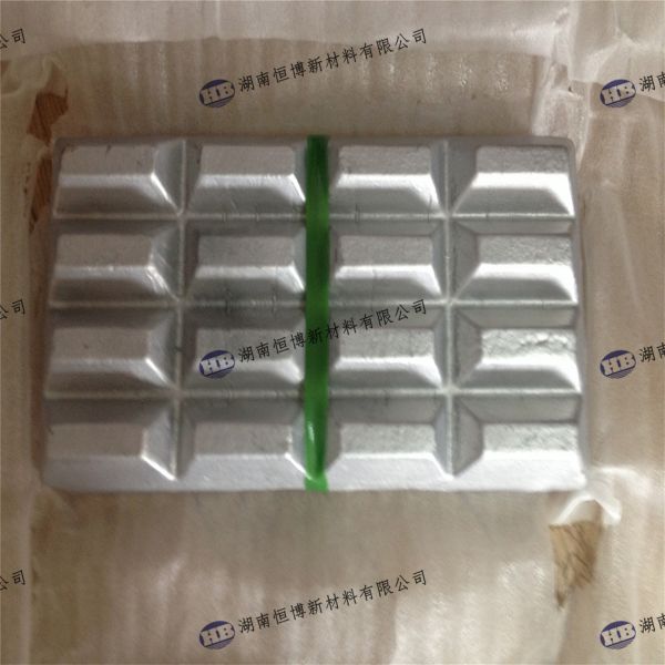 Quality AlTi10 AlTi15 Titanium Aluminium Master Alloy Alloy Ingot Tablet for sale