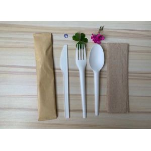 Buy cheap Eco Friendly Disposable CPLA Biodegradable Dinnerware product