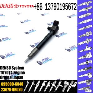 Buy cheap Diesel Fuel Engine Injector 095000-6040 23670-0R020 For Engine High Pressure Pump Engine Injection Injector 095000-6040 from wholesalers