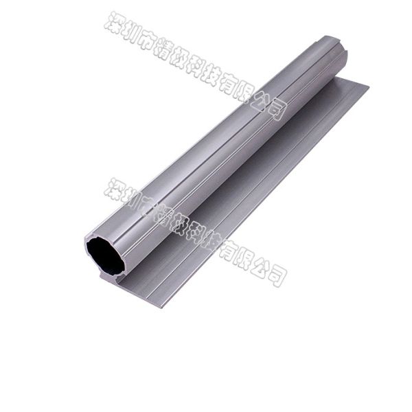 Quality High Gloss Aluminium Alloy Pipe 28mm OD Thickness 1.2mm Silver White For Workbench for sale