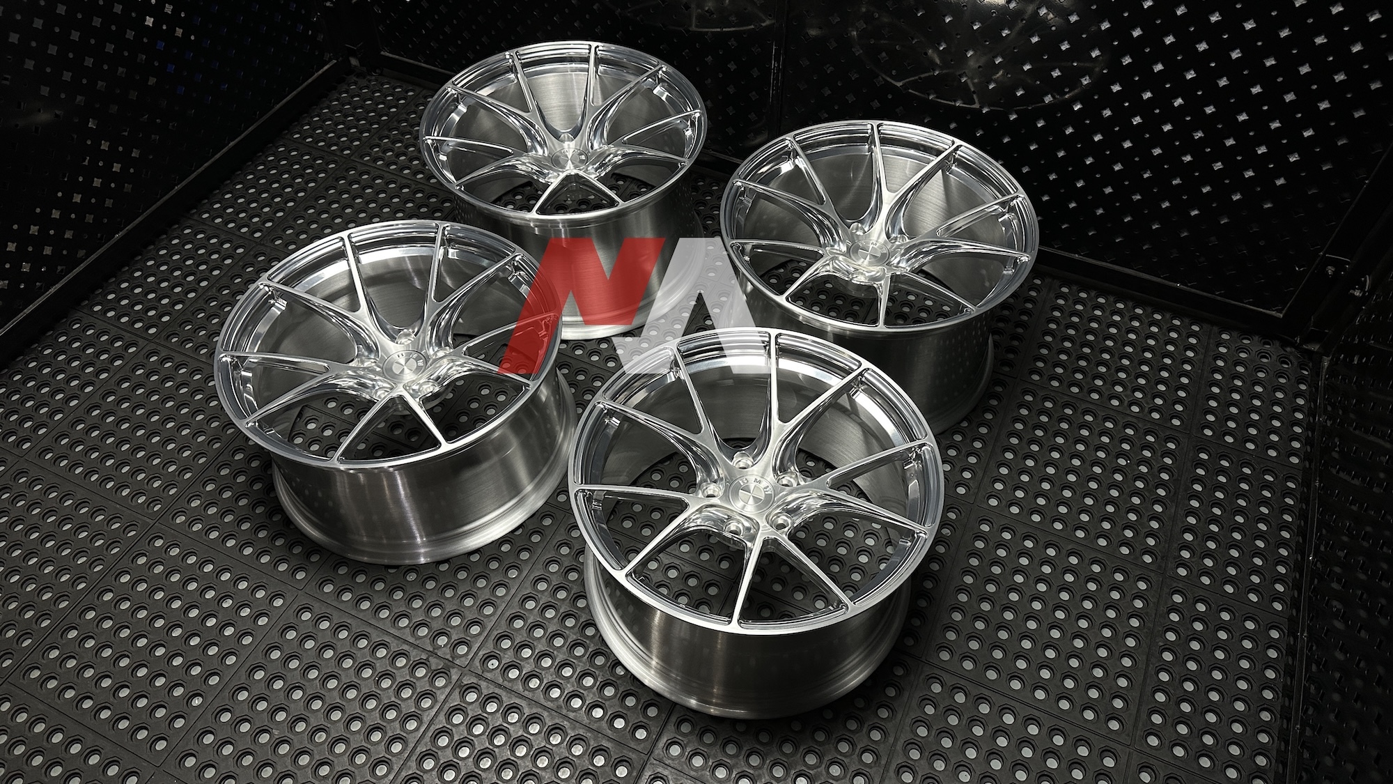 Buy cheap BMW Forged Wheels Polished Silver Brushed Face For F87 F80 F82 F90 M2 M3 M4 M5 from wholesalers