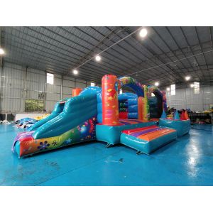 Indoor Playground Inflatable Bouncer Combo With Slide Gaint Inflatable Amusement