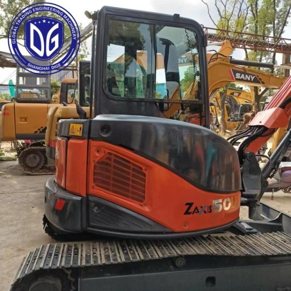 Quality ZX50 5 Ton Small Used Hitachi Excavator 92% New for sale