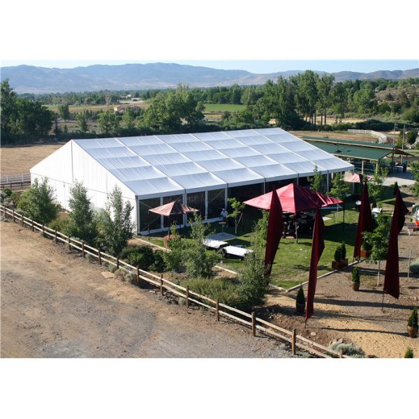 Quality Easy Set Up Portable Clearspan Structure Canopy With Table Chairs for sale