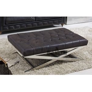 Buy cheap classical luxury leather ottoman furniture from wholesalers