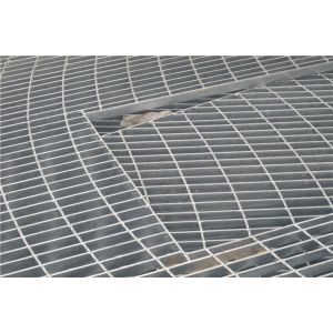 Buy cheap Plain Galvanized Serrated Bar Grating Rectangular Or Round Shape from wholesalers