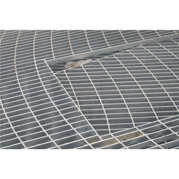 Buy cheap Plain Galvanized Serrated Bar Grating Rectangular Or Round Shape from wholesalers