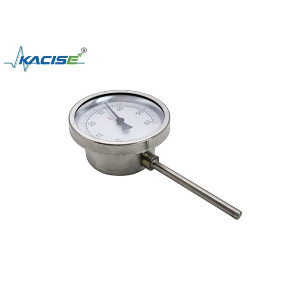 Buy cheap Industrial Grade WSS-411W Bimetal Thermometer with Custom Stem Length from wholesalers