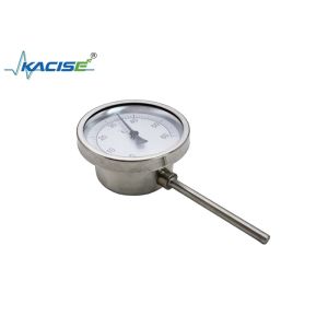 Buy cheap Industrial Grade WSS-411W Bimetal Thermometer with Custom Stem Length from wholesalers