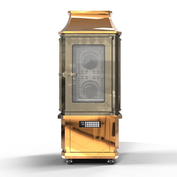 Quality Hot-Wind Chicken Grill Machine with Glass Door 17KW for sale