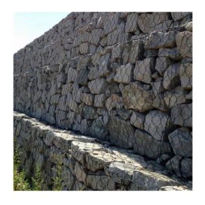 Gabion Stone Baskets for River Construction Hexagonal Iron Wire Mesh Gabion