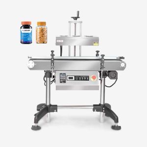 Buy cheap High-Efficient Continuous Vertical Automatic Induction Sealing Machine For product