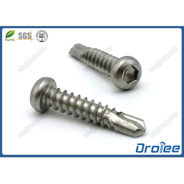 Quality Allen Hex Socket Pan Head Self Drilling Screws Stainless Steel 304/316 for sale