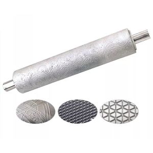 Buy cheap Steel Engraving Embossing Roller High Wear Resistance Silver Color from wholesalers