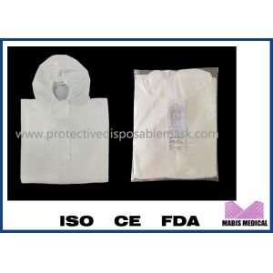 Buy cheap Full Body White Waterproof Disposable Isolation Clothing from wholesalers