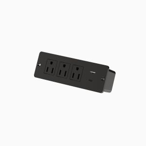 Buy cheap US Desktop Power Sockets 3 Outlets 1 USB 1 Type-C 2 Meter Round Cord Slow Charge product