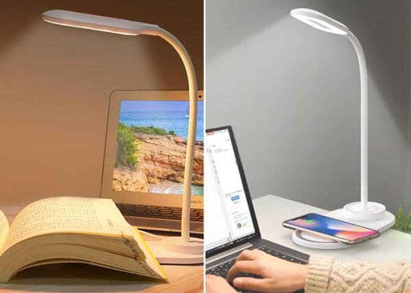 Buy cheap OEM ODM Fast 10W wireless charger desk lamp Rotation Touch Control from wholesalers