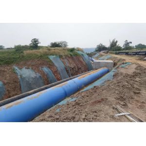 Automated 3pe 2lpe Fbe Powder Internal External Coating Production Line For Oil