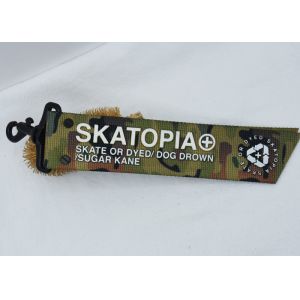 Buy cheap 2D Embossed Custom Silicone Keychains With Canvas For Men product